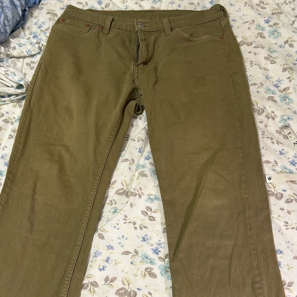 Levi's Men’s 511 Jeans in Olive size 30x30